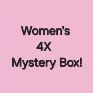 Size 4X Mystery Box, plus some Accessories and Beauty Products!